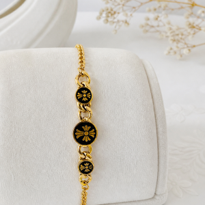 Golden bracelet 017