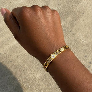 Golden bracelet 013