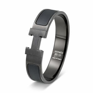 Hermes black bracelet
