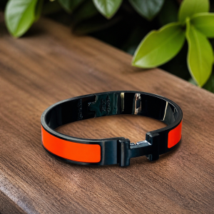 Hermes orange bracelet