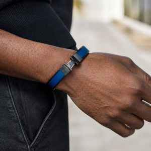 Hermes blue bracelet