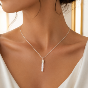 Silver remedy necklace
