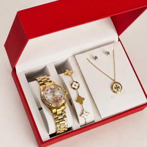 Rolex white face watch combo 004 no box