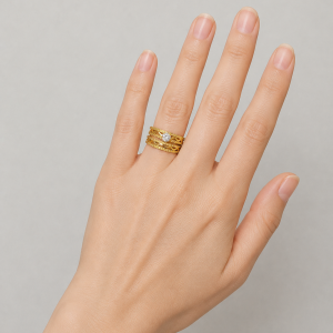 Wedding female ring 002 size(8)
