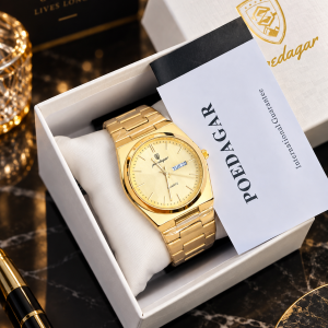 Poedagar gold gold  face comes boxed