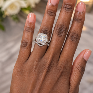 Silver wedding ring 004 size (8)