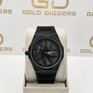 Chaxigo plain black watch 002