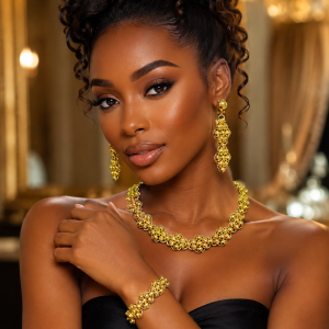 Md gold clove set