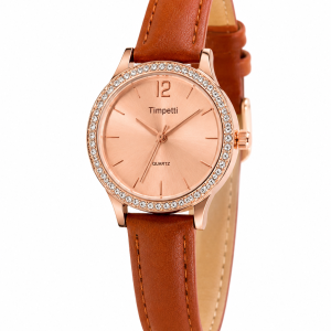 Rebirth leather Timetti watch