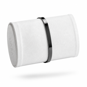 Plain unisex black bracelet