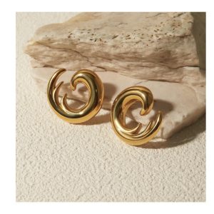 Golden earrings 002