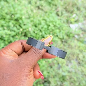 Hermes black bracelet