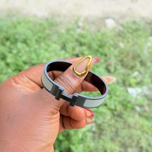Hermes green bracelet