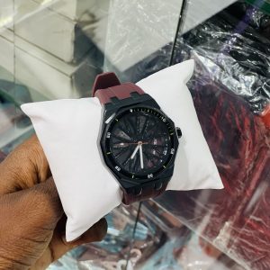 Chaxigo spin brown watch