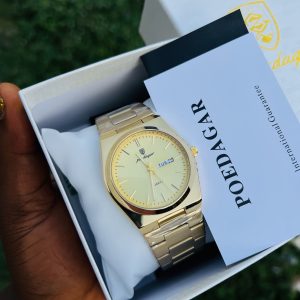 Poedagar gold gold  face comes boxed