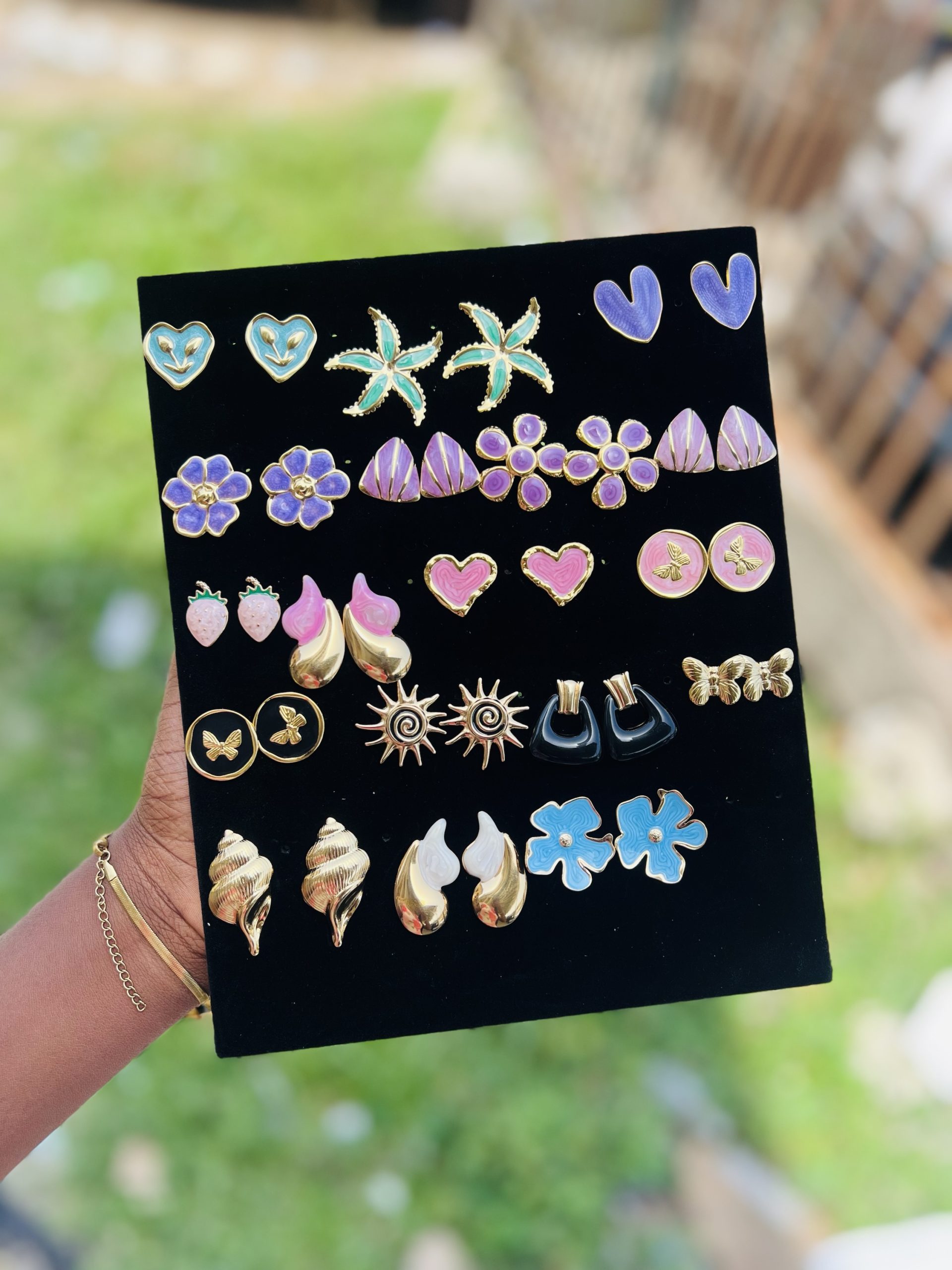 Awoof combo earrings