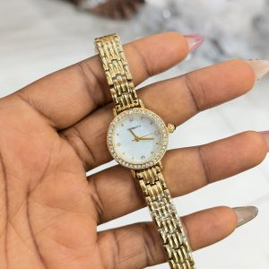 Rebirth gold stoned watch