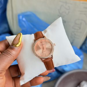 Rebirth leather Timetti watch