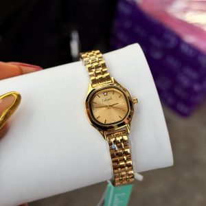 Labaoli gold cherry face watch comes boxed