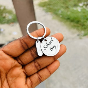 Circle silver keyholder