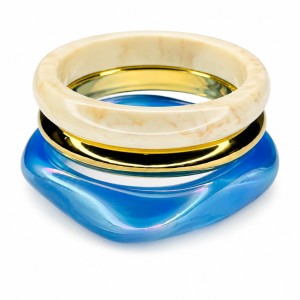 Amiga acrylic bangle 038