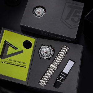 T5 Discovery silver watch