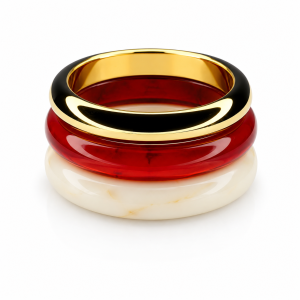 Amiga acrylic bangle 024