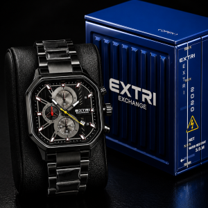 Extri black Exceed watch