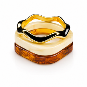 Amiga acrylic bangle 033