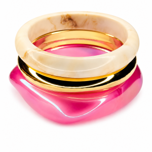 Amiga acrylic bangle 050