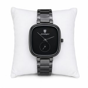 Poedagar Mercedes black female watch