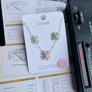 Moissanite necklace set 021