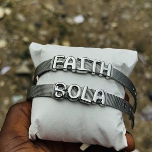 DIY belt bracelet silver