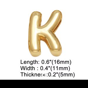 Letter K gold