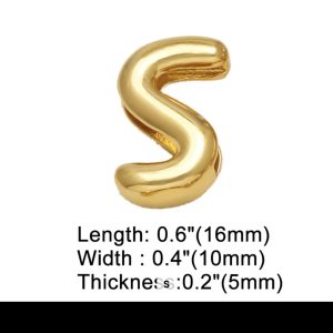 Letter S gold