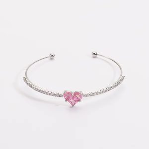Pandora pink heart bracelet