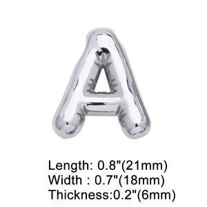 Letter A silver