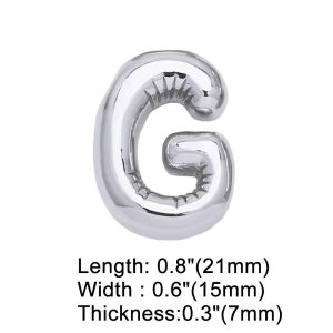 Letter G silver