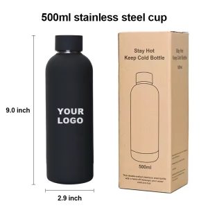 Engraved bottles black