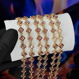 Rq gold pink VCA bracelet