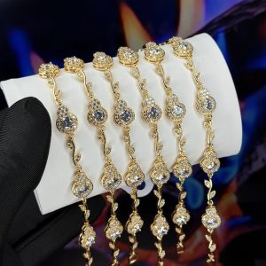 Rq gold peanut bracelet