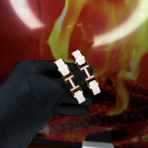 Pink Hermes steel bracelet