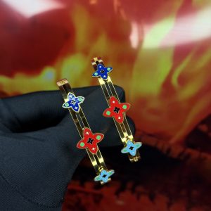 Steel star bracelet