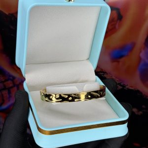 Stripes steel bracelet