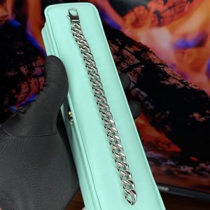 Silver Cuban bracelet