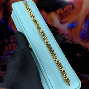 Intertwined Gold Rolex bracelet