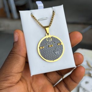 Rolex 2 toned necklace
