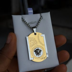 Versace Two toned necklace