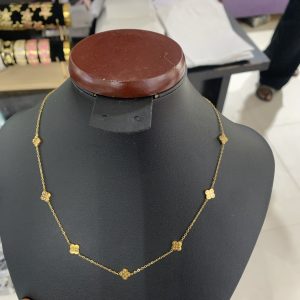 Vca gold necklace