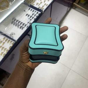 Luxury green necklace box
